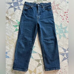 Everlane Women's Way High Jeans 29 cropped EUC